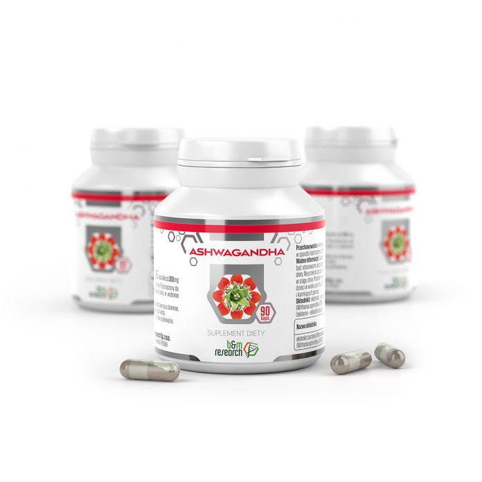 ASHWAGANDHA - suplement diety 90 kaps. - obrazek 2